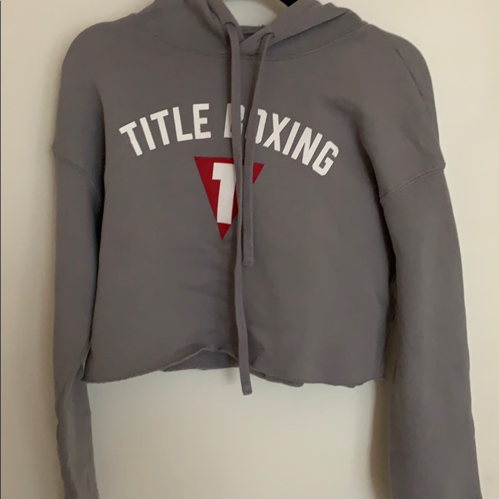 Crop sweatshirt